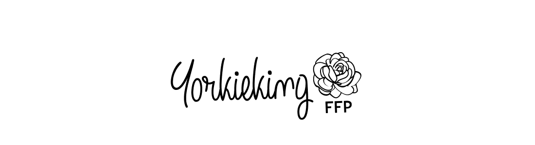 This is the best signature style for the Yorkieking1 name. Also you like these signature font (Angelique-Rose-font-FFP). Mix name signature. Yorkieking1 signature style 5 images and pictures png