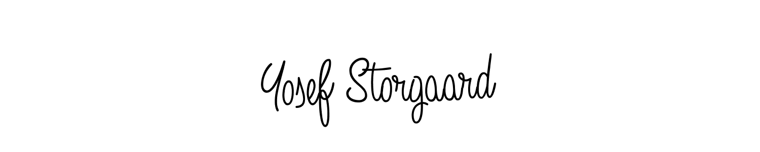 How to Draw Yosef Storgaard signature style? Angelique-Rose-font-FFP is a latest design signature styles for name Yosef Storgaard. Yosef Storgaard signature style 5 images and pictures png