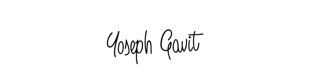 How to make Yoseph Gavit signature? Angelique-Rose-font-FFP is a professional autograph style. Create handwritten signature for Yoseph Gavit name. Yoseph Gavit signature style 5 images and pictures png