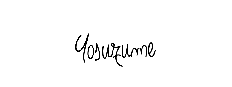 Similarly Angelique-Rose-font-FFP is the best handwritten signature design. Signature creator online .You can use it as an online autograph creator for name Yosuzume. Yosuzume signature style 5 images and pictures png