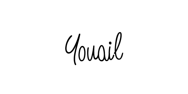 Use a signature maker to create a handwritten signature online. With this signature software, you can design (Angelique-Rose-font-FFP) your own signature for name Youail. Youail signature style 5 images and pictures png