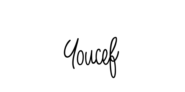 Best and Professional Signature Style for Youcef. Angelique-Rose-font-FFP Best Signature Style Collection. Youcef signature style 5 images and pictures png