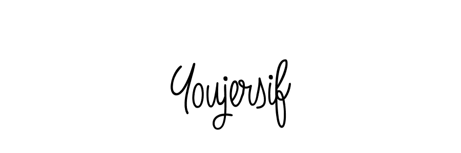 Also we have Youjersif name is the best signature style. Create professional handwritten signature collection using Angelique-Rose-font-FFP autograph style. Youjersif signature style 5 images and pictures png