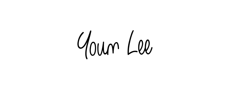 Once you've used our free online signature maker to create your best signature Angelique-Rose-font-FFP style, it's time to enjoy all of the benefits that Youn Lee name signing documents. Youn Lee signature style 5 images and pictures png