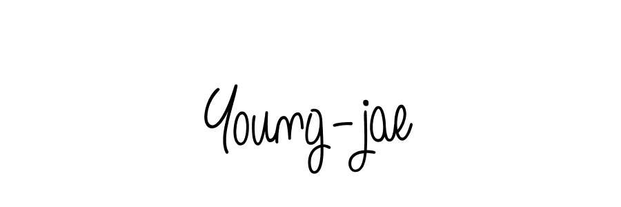 Make a beautiful signature design for name Young-jae. With this signature (Angelique-Rose-font-FFP) style, you can create a handwritten signature for free. Young-jae signature style 5 images and pictures png