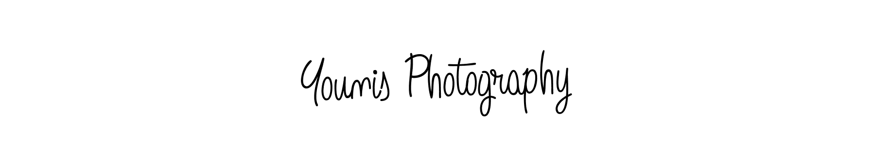 Create a beautiful signature design for name Younis Photography. With this signature (Angelique-Rose-font-FFP) fonts, you can make a handwritten signature for free. Younis Photography signature style 5 images and pictures png
