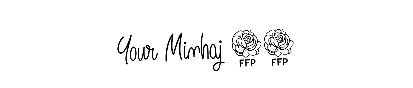 This is the best signature style for the Your Minhaj 69 name. Also you like these signature font (Angelique-Rose-font-FFP). Mix name signature. Your Minhaj 69 signature style 5 images and pictures png