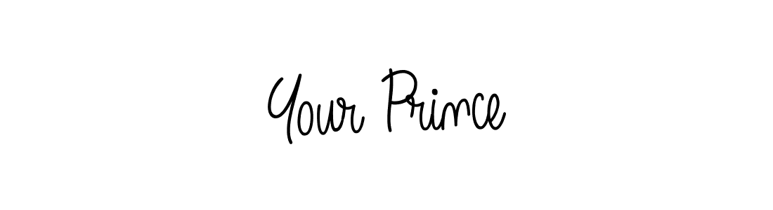 You should practise on your own different ways (Angelique-Rose-font-FFP) to write your name (Your Prince) in signature. don't let someone else do it for you. Your Prince signature style 5 images and pictures png