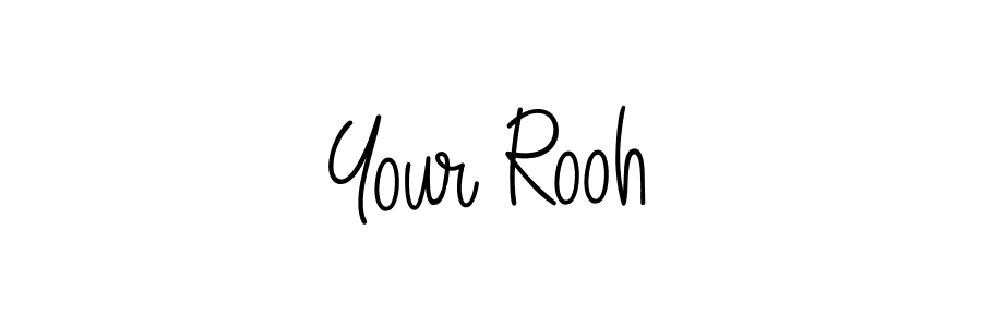 How to Draw Your Rooh signature style? Angelique-Rose-font-FFP is a latest design signature styles for name Your Rooh. Your Rooh signature style 5 images and pictures png