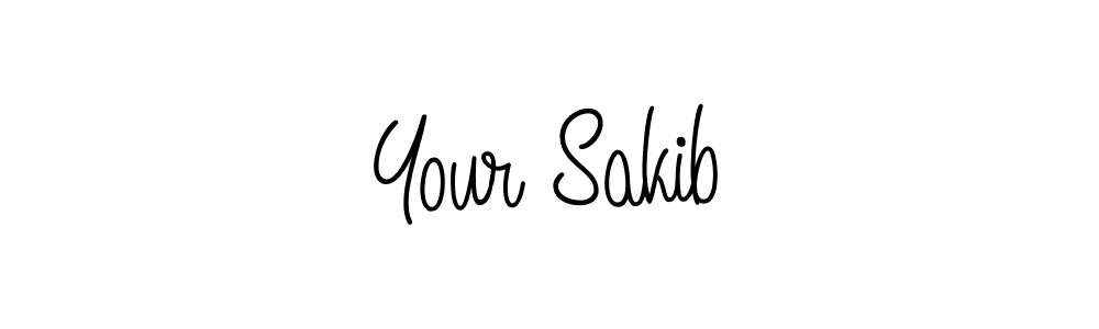 Also we have Your Sakib name is the best signature style. Create professional handwritten signature collection using Angelique-Rose-font-FFP autograph style. Your Sakib signature style 5 images and pictures png