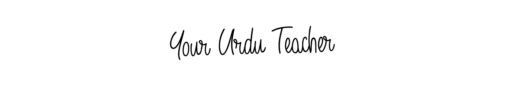 You can use this online signature creator to create a handwritten signature for the name Your Urdu Teacher. This is the best online autograph maker. Your Urdu Teacher signature style 5 images and pictures png