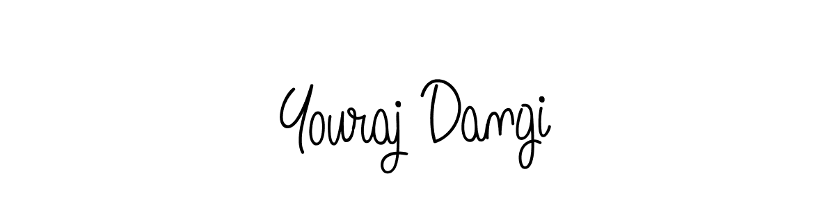 How to Draw Youraj Dangi signature style? Angelique-Rose-font-FFP is a latest design signature styles for name Youraj Dangi. Youraj Dangi signature style 5 images and pictures png