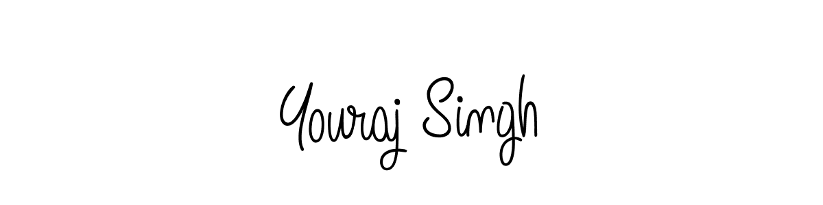 Also we have Youraj Singh name is the best signature style. Create professional handwritten signature collection using Angelique-Rose-font-FFP autograph style. Youraj Singh signature style 5 images and pictures png