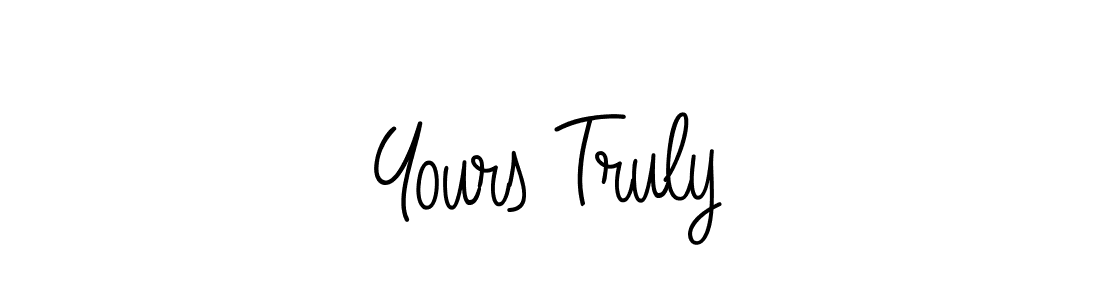 How to make Yours Truly signature? Angelique-Rose-font-FFP is a professional autograph style. Create handwritten signature for Yours Truly name. Yours Truly signature style 5 images and pictures png