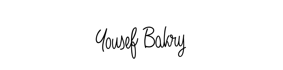 Create a beautiful signature design for name Yousef Bakry. With this signature (Angelique-Rose-font-FFP) fonts, you can make a handwritten signature for free. Yousef Bakry signature style 5 images and pictures png