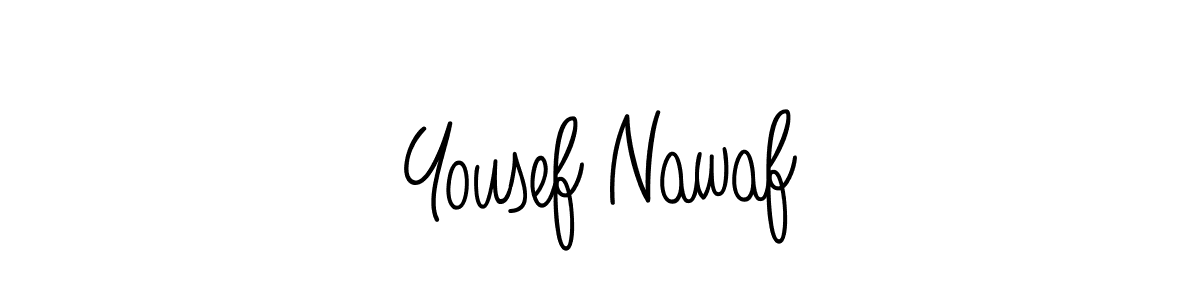 if you are searching for the best signature style for your name Yousef Nawaf. so please give up your signature search. here we have designed multiple signature styles  using Angelique-Rose-font-FFP. Yousef Nawaf signature style 5 images and pictures png