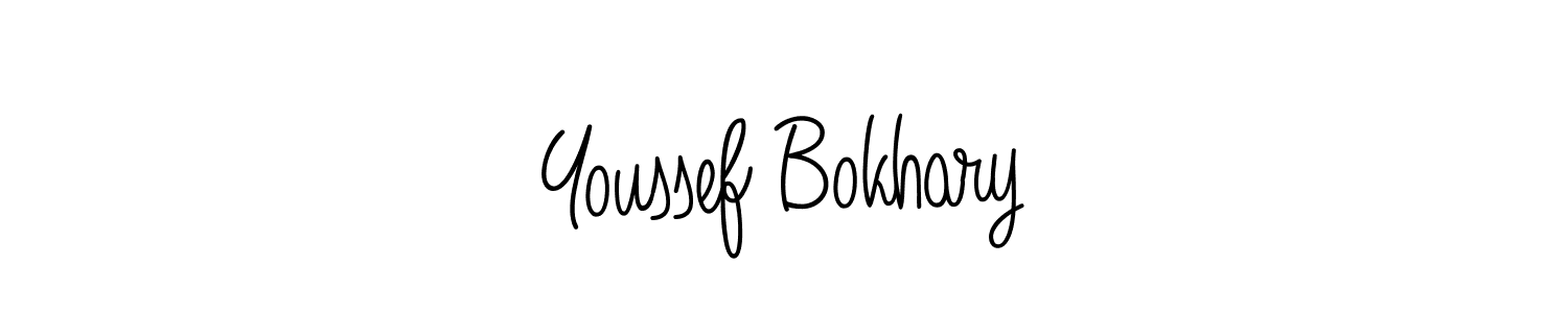 Also You can easily find your signature by using the search form. We will create Youssef Bokhary name handwritten signature images for you free of cost using Angelique-Rose-font-FFP sign style. Youssef Bokhary signature style 5 images and pictures png