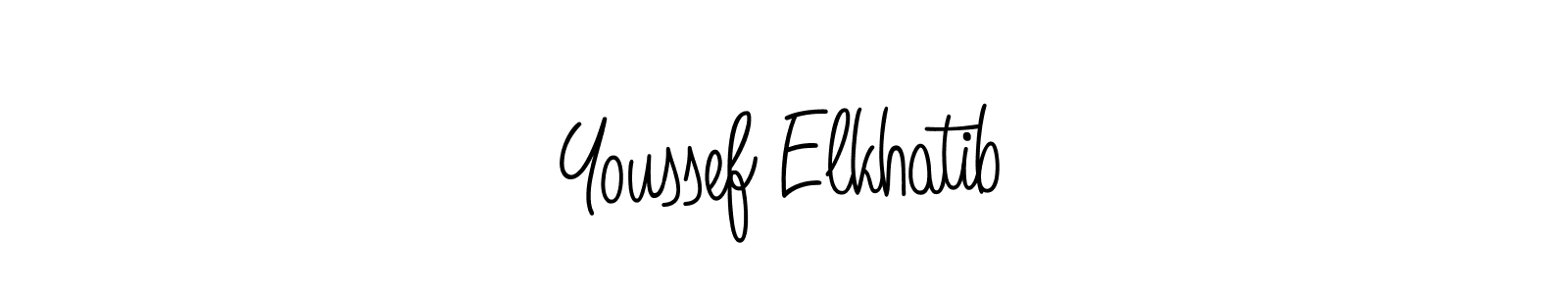 You can use this online signature creator to create a handwritten signature for the name Youssef Elkhatib. This is the best online autograph maker. Youssef Elkhatib signature style 5 images and pictures png