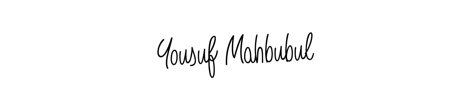 How to Draw Yousuf Mahbubul signature style? Angelique-Rose-font-FFP is a latest design signature styles for name Yousuf Mahbubul. Yousuf Mahbubul signature style 5 images and pictures png