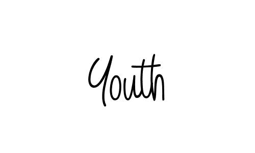 How to make Youth signature? Angelique-Rose-font-FFP is a professional autograph style. Create handwritten signature for Youth name. Youth signature style 5 images and pictures png