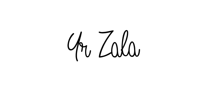 if you are searching for the best signature style for your name Yr Zala. so please give up your signature search. here we have designed multiple signature styles  using Angelique-Rose-font-FFP. Yr Zala signature style 5 images and pictures png