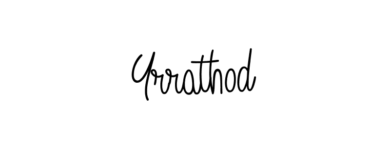 How to Draw Yrrathod signature style? Angelique-Rose-font-FFP is a latest design signature styles for name Yrrathod. Yrrathod signature style 5 images and pictures png