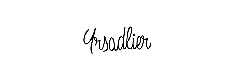 Angelique-Rose-font-FFP is a professional signature style that is perfect for those who want to add a touch of class to their signature. It is also a great choice for those who want to make their signature more unique. Get Yrsadlier name to fancy signature for free. Yrsadlier signature style 5 images and pictures png
