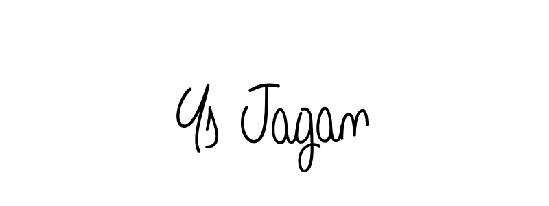 The best way (Angelique-Rose-font-FFP) to make a short signature is to pick only two or three words in your name. The name Ys Jagan include a total of six letters. For converting this name. Ys Jagan signature style 5 images and pictures png