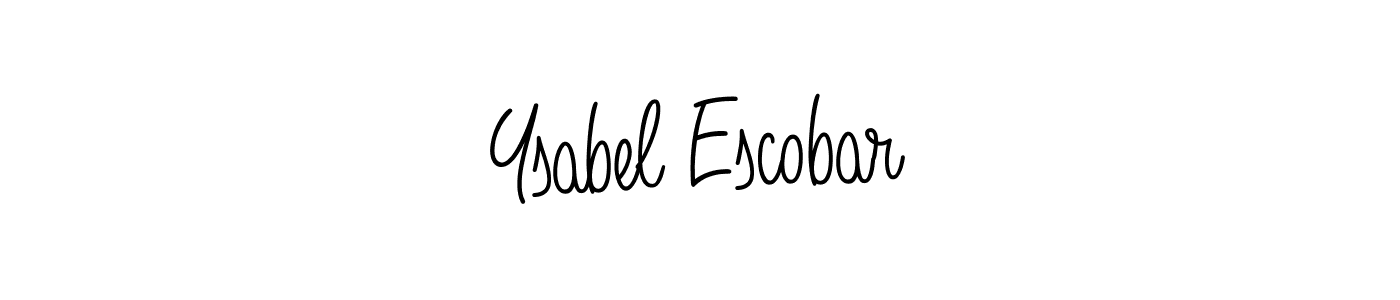 Make a beautiful signature design for name Ysabel Escobar. Use this online signature maker to create a handwritten signature for free. Ysabel Escobar signature style 5 images and pictures png
