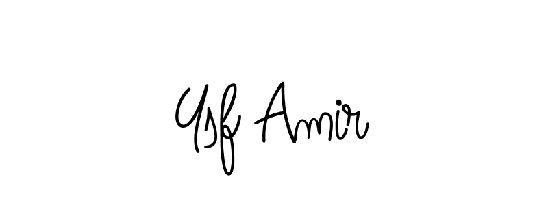 How to Draw Ysf Amir signature style? Angelique-Rose-font-FFP is a latest design signature styles for name Ysf Amir. Ysf Amir signature style 5 images and pictures png