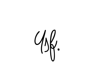 Create a beautiful signature design for name Ysf.. With this signature (Angelique-Rose-font-FFP) fonts, you can make a handwritten signature for free. Ysf. signature style 5 images and pictures png