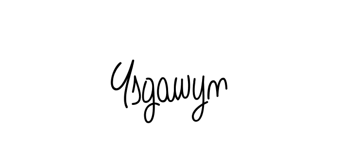 Design your own signature with our free online signature maker. With this signature software, you can create a handwritten (Angelique-Rose-font-FFP) signature for name Ysgawyn. Ysgawyn signature style 5 images and pictures png