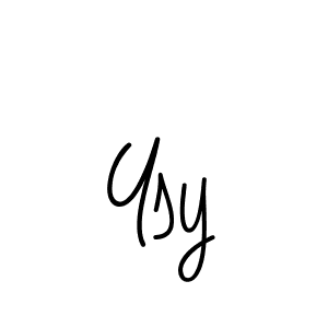 Also You can easily find your signature by using the search form. We will create Ysy name handwritten signature images for you free of cost using Angelique-Rose-font-FFP sign style. Ysy signature style 5 images and pictures png