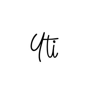 Also we have Yti name is the best signature style. Create professional handwritten signature collection using Angelique-Rose-font-FFP autograph style. Yti signature style 5 images and pictures png