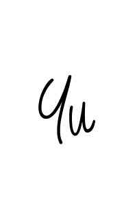 How to Draw Yu signature style? Angelique-Rose-font-FFP is a latest design signature styles for name Yu. Yu signature style 5 images and pictures png