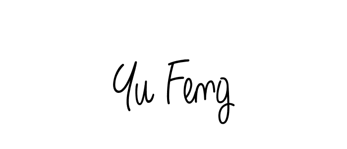 How to Draw Yu Feng signature style? Angelique-Rose-font-FFP is a latest design signature styles for name Yu Feng. Yu Feng signature style 5 images and pictures png