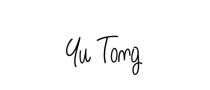 Angelique-Rose-font-FFP is a professional signature style that is perfect for those who want to add a touch of class to their signature. It is also a great choice for those who want to make their signature more unique. Get Yu Tong name to fancy signature for free. Yu Tong signature style 5 images and pictures png