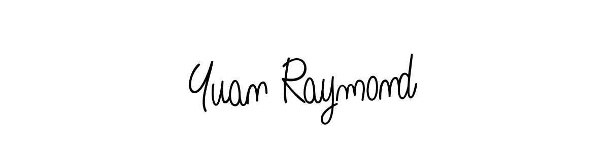 Once you've used our free online signature maker to create your best signature Angelique-Rose-font-FFP style, it's time to enjoy all of the benefits that Yuan Raymond name signing documents. Yuan Raymond signature style 5 images and pictures png