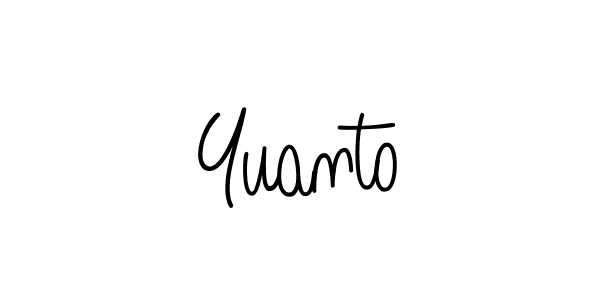 This is the best signature style for the Yuanto name. Also you like these signature font (Angelique-Rose-font-FFP). Mix name signature. Yuanto signature style 5 images and pictures png