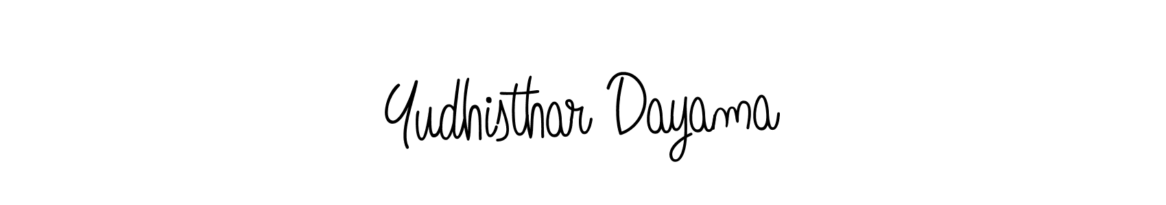 It looks lik you need a new signature style for name Yudhisthar Dayama. Design unique handwritten (Angelique-Rose-font-FFP) signature with our free signature maker in just a few clicks. Yudhisthar Dayama signature style 5 images and pictures png