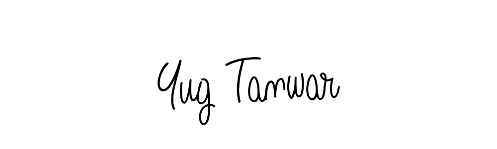 Angelique-Rose-font-FFP is a professional signature style that is perfect for those who want to add a touch of class to their signature. It is also a great choice for those who want to make their signature more unique. Get Yug Tanwar name to fancy signature for free. Yug Tanwar signature style 5 images and pictures png