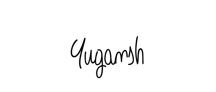 How to Draw Yugansh signature style? Angelique-Rose-font-FFP is a latest design signature styles for name Yugansh. Yugansh signature style 5 images and pictures png