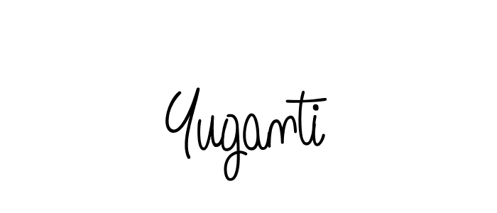 Make a beautiful signature design for name Yuganti. Use this online signature maker to create a handwritten signature for free. Yuganti signature style 5 images and pictures png