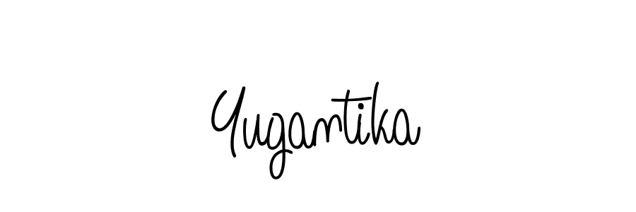 How to Draw Yugantika signature style? Angelique-Rose-font-FFP is a latest design signature styles for name Yugantika. Yugantika signature style 5 images and pictures png