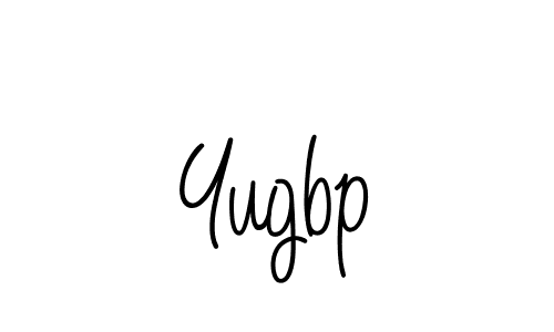 Create a beautiful signature design for name Yugbp. With this signature (Angelique-Rose-font-FFP) fonts, you can make a handwritten signature for free. Yugbp signature style 5 images and pictures png