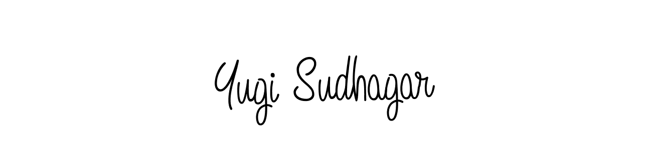 Similarly Angelique-Rose-font-FFP is the best handwritten signature design. Signature creator online .You can use it as an online autograph creator for name Yugi Sudhagar. Yugi Sudhagar signature style 5 images and pictures png