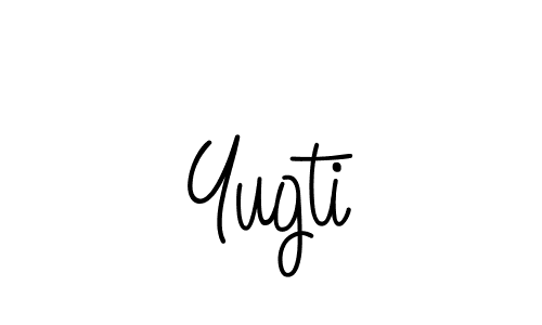Also we have Yugti name is the best signature style. Create professional handwritten signature collection using Angelique-Rose-font-FFP autograph style. Yugti signature style 5 images and pictures png