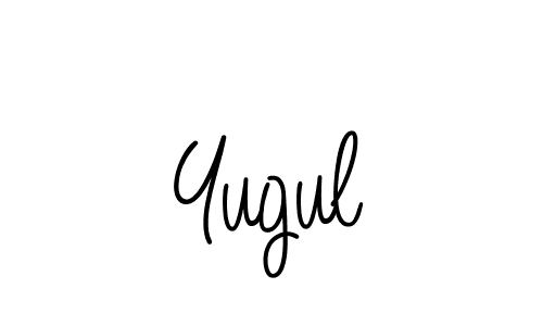 Angelique-Rose-font-FFP is a professional signature style that is perfect for those who want to add a touch of class to their signature. It is also a great choice for those who want to make their signature more unique. Get Yugul name to fancy signature for free. Yugul signature style 5 images and pictures png