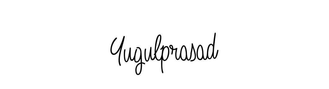 Angelique-Rose-font-FFP is a professional signature style that is perfect for those who want to add a touch of class to their signature. It is also a great choice for those who want to make their signature more unique. Get Yugulprasad name to fancy signature for free. Yugulprasad signature style 5 images and pictures png