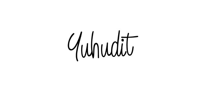Also we have Yuhudit name is the best signature style. Create professional handwritten signature collection using Angelique-Rose-font-FFP autograph style. Yuhudit signature style 5 images and pictures png